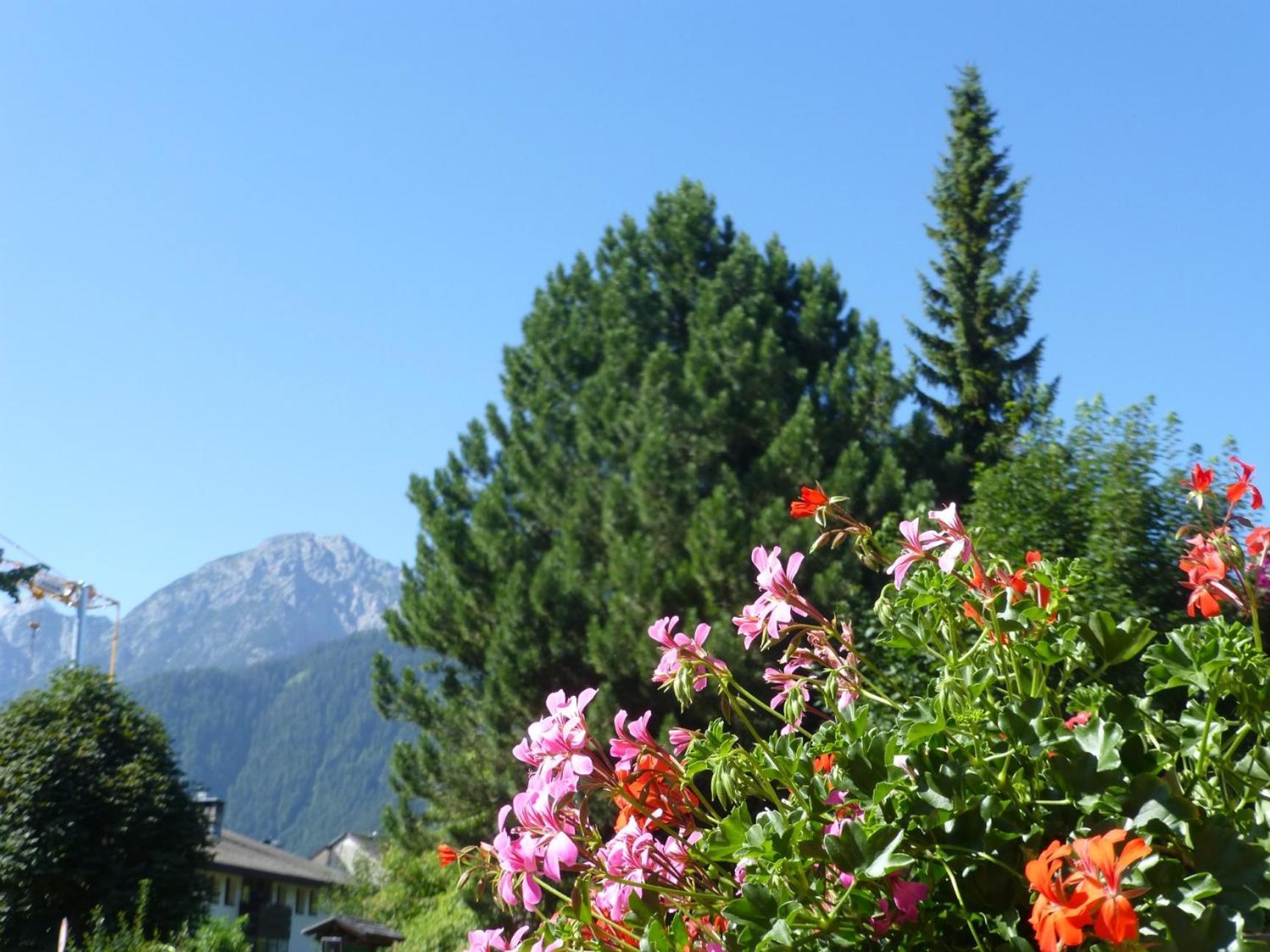 Garni Helfer Bed & Breakfast Dobbiaco Bagian luar foto